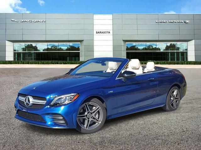 used 2022 Mercedes-Benz AMG C 43 car, priced at $55,774