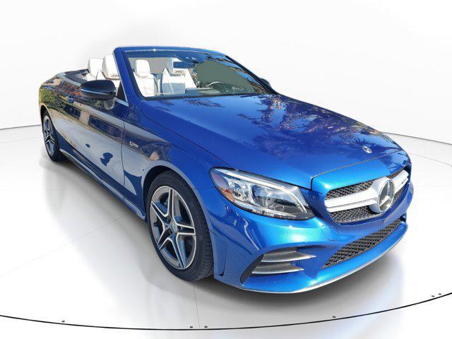 used 2022 Mercedes-Benz AMG C 43 car, priced at $55,774