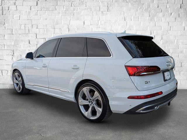 used 2021 Audi Q7 car, priced at $31,500