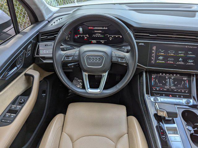 used 2021 Audi Q7 car, priced at $31,500