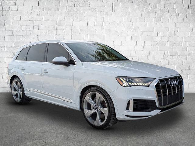 used 2021 Audi Q7 car, priced at $31,500