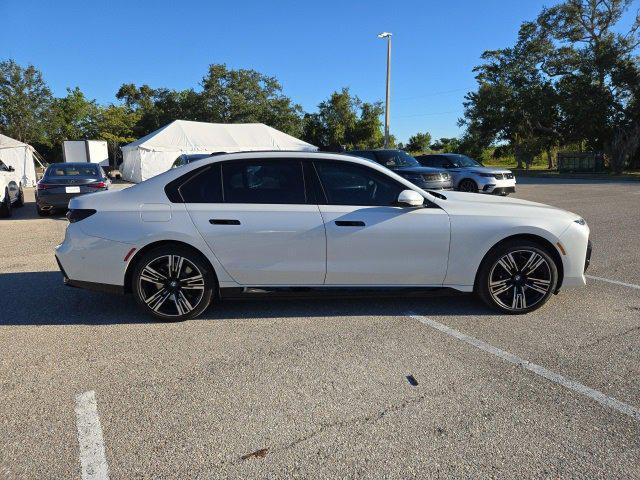 used 2024 BMW i7 car, priced at $82,000