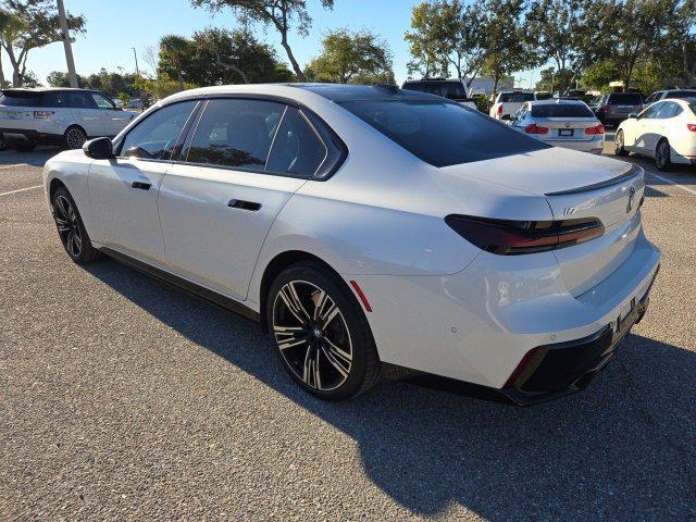 used 2024 BMW i7 car, priced at $82,000