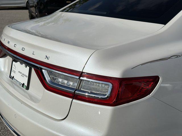 used 2017 Lincoln Continental car, priced at $19,737