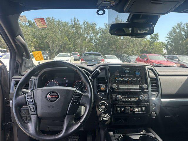 used 2021 Nissan Titan car, priced at $34,300