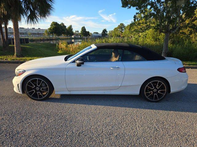 used 2022 Mercedes-Benz C-Class car, priced at $40,600