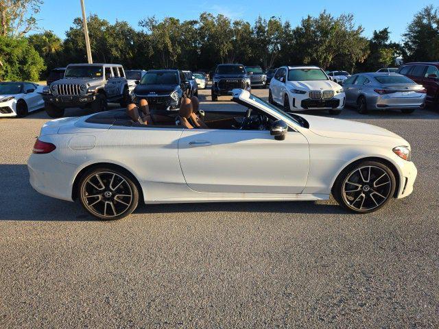 used 2022 Mercedes-Benz C-Class car, priced at $40,600