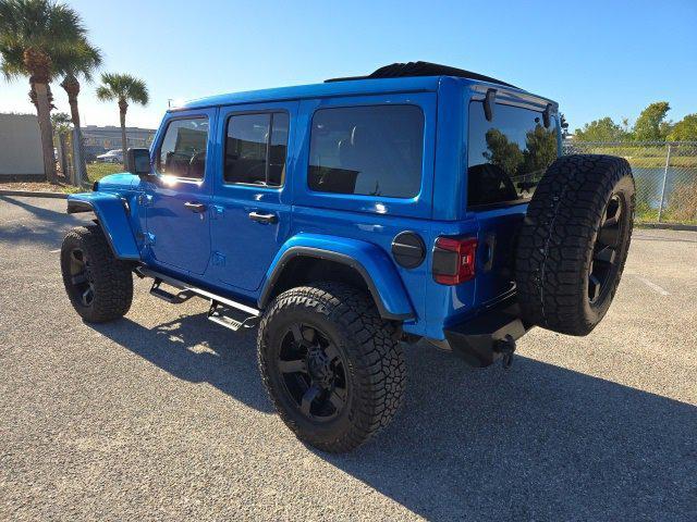 used 2021 Jeep Wrangler Unlimited car, priced at $34,135