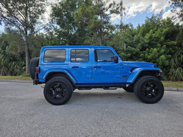 used 2021 Jeep Wrangler Unlimited car, priced at $33,000