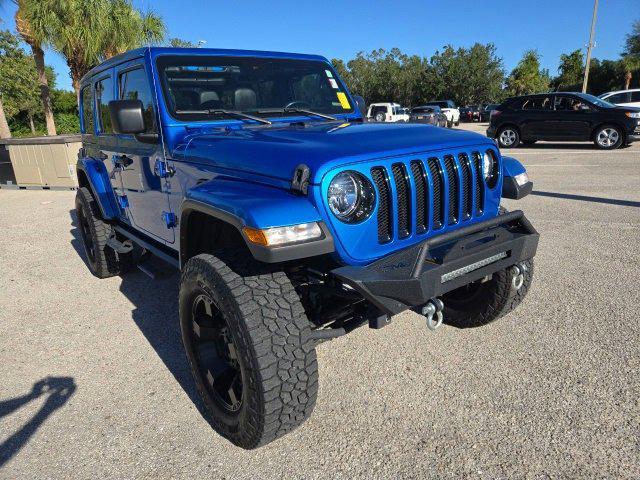 used 2021 Jeep Wrangler Unlimited car, priced at $34,135