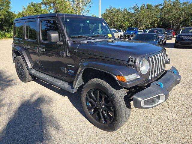 used 2022 Jeep Wrangler Unlimited 4xe car, priced at $31,684