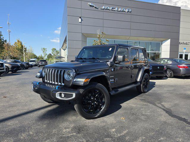 used 2022 Jeep Wrangler Unlimited 4xe car, priced at $32,365