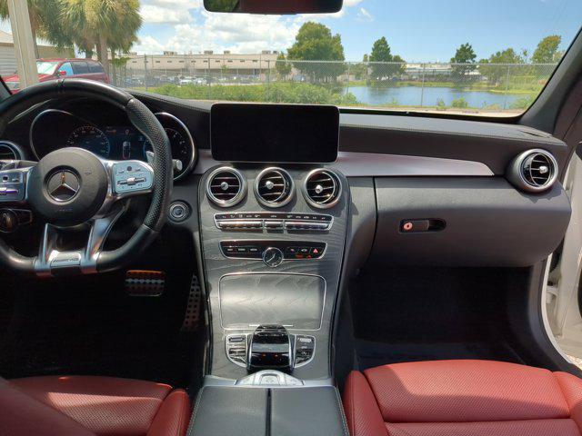 used 2021 Mercedes-Benz AMG C 43 car, priced at $43,068
