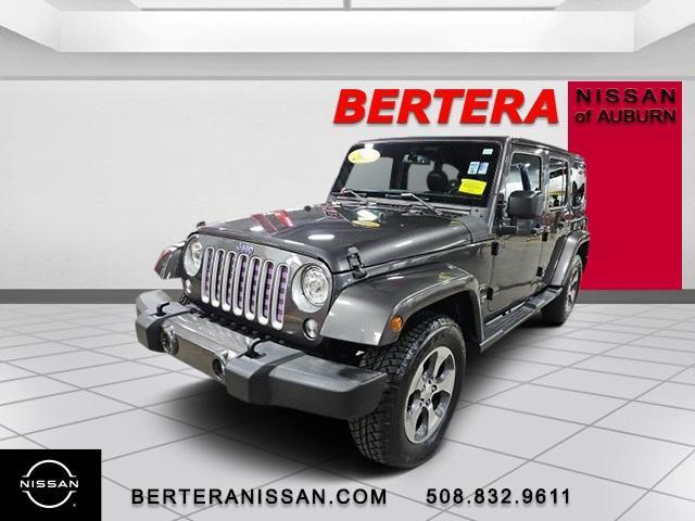 used 2017 Jeep Wrangler Unlimited car, priced at $23,950