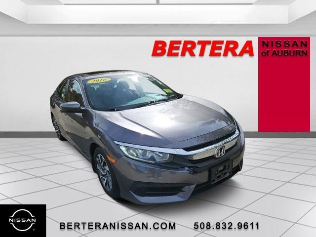 used 2016 Honda Civic car, priced at $18,900