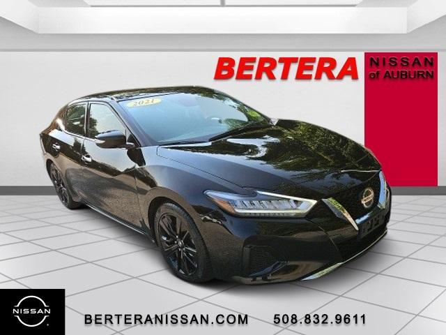 used 2021 Nissan Maxima car, priced at $21,995