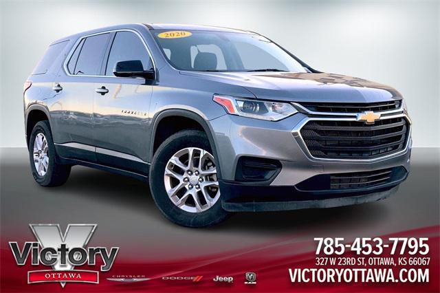 used 2020 Chevrolet Traverse car, priced at $18,777