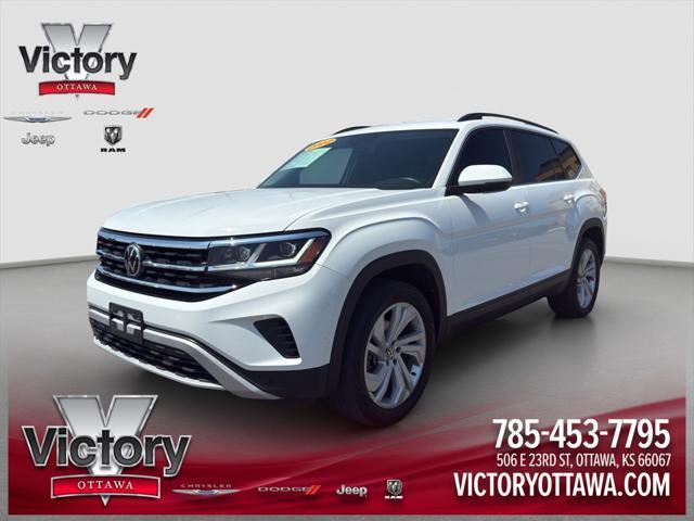 used 2022 Volkswagen Atlas car, priced at $25,995