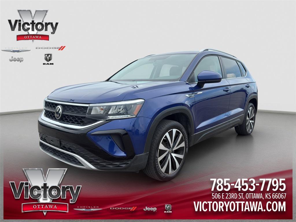 used 2022 Volkswagen Taos car, priced at $16,988