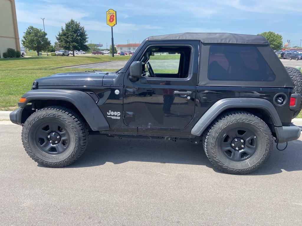 used 2021 Jeep Wrangler car, priced at $22,988