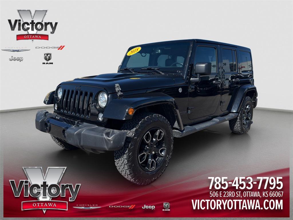 used 2018 Jeep Wrangler JK Unlimited car, priced at $25,988