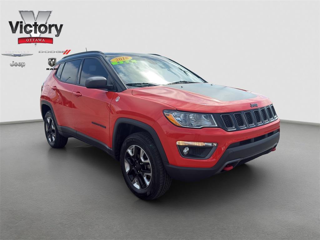 used 2018 Jeep Compass car, priced at $16,298