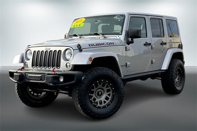 used 2016 Jeep Wrangler Unlimited car, priced at $23,250