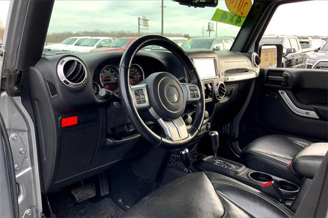 used 2016 Jeep Wrangler Unlimited car, priced at $23,250