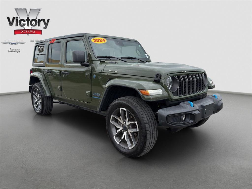 used 2024 Jeep Wrangler 4xe car, priced at $35,777