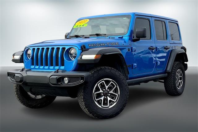 used 2022 Jeep Wrangler Unlimited car, priced at $34,495