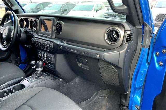 used 2022 Jeep Wrangler Unlimited car, priced at $34,495