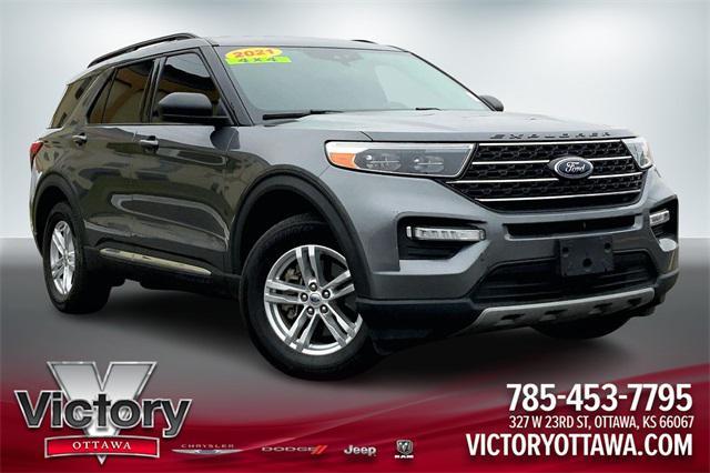 used 2021 Ford Explorer car, priced at $22,500