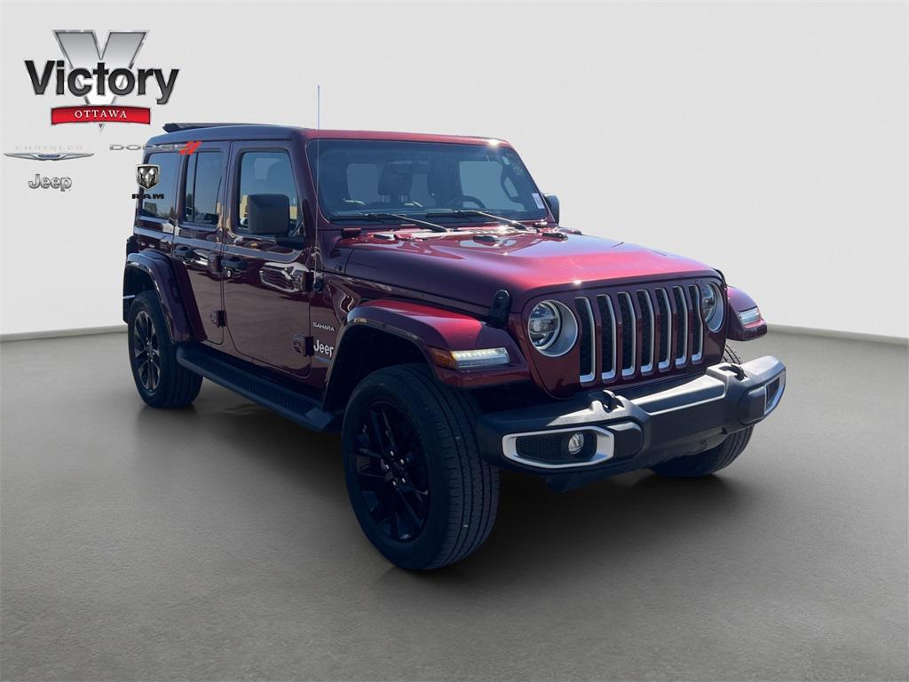 used 2021 Jeep Wrangler Unlimited 4xe car, priced at $32,698