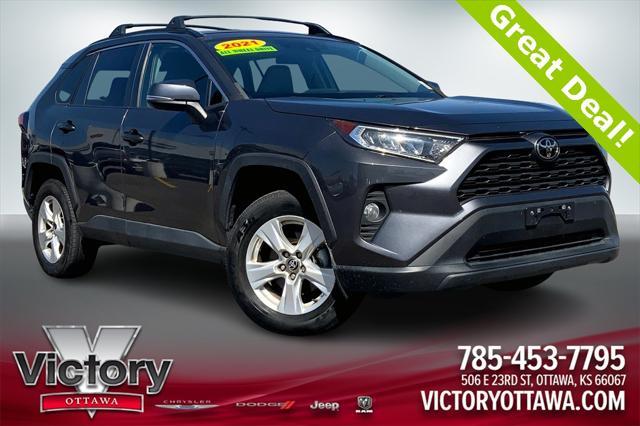 used 2021 Toyota RAV4 car, priced at $24,995