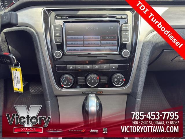 used 2015 Volkswagen Passat car, priced at $6,995