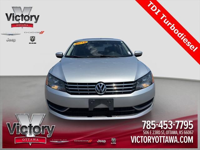 used 2015 Volkswagen Passat car, priced at $6,995