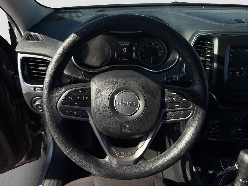 used 2019 Jeep Cherokee car, priced at $15,717
