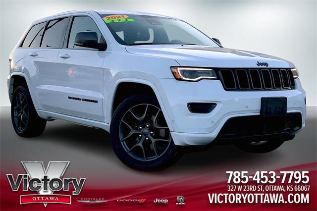 used 2021 Jeep Grand Cherokee car, priced at $28,500