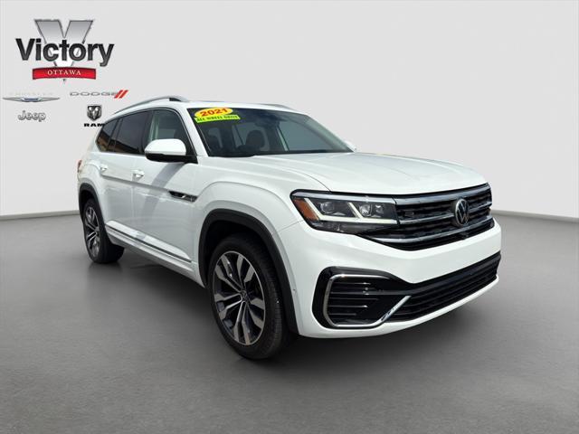 used 2021 Volkswagen Atlas car, priced at $36,995