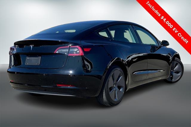 used 2021 Tesla Model 3 car, priced at $21,995