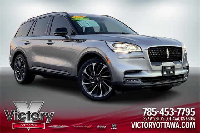 used 2020 Lincoln Aviator car, priced at $34,500