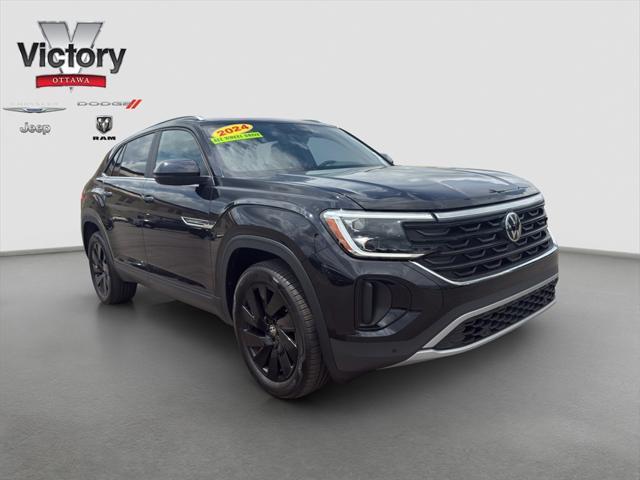 used 2024 Volkswagen Atlas Cross Sport car, priced at $36,299