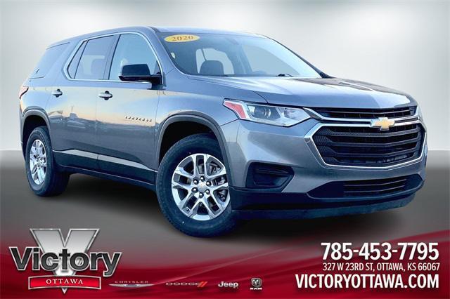 used 2020 Chevrolet Traverse car, priced at $16,777