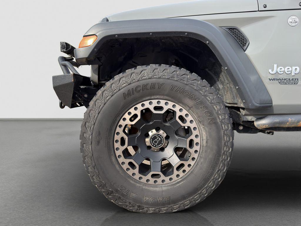 used 2018 Jeep Wrangler Unlimited car, priced at $23,895