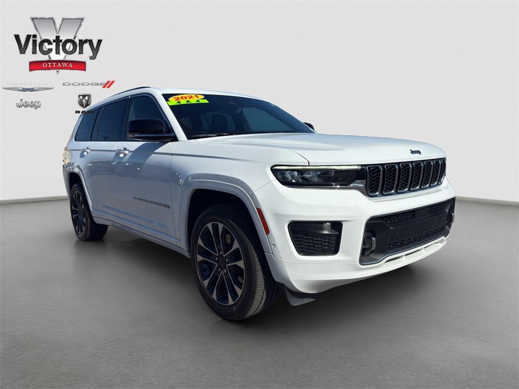 used 2021 Jeep Grand Cherokee L car, priced at $30,588