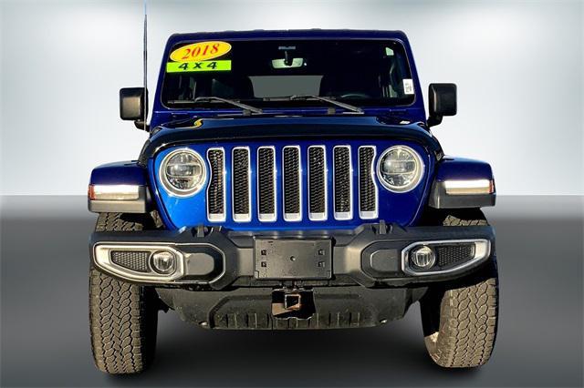 used 2018 Jeep Wrangler Unlimited car, priced at $27,777