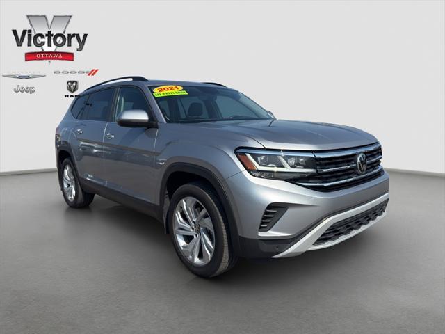 used 2021 Volkswagen Atlas car, priced at $26,995