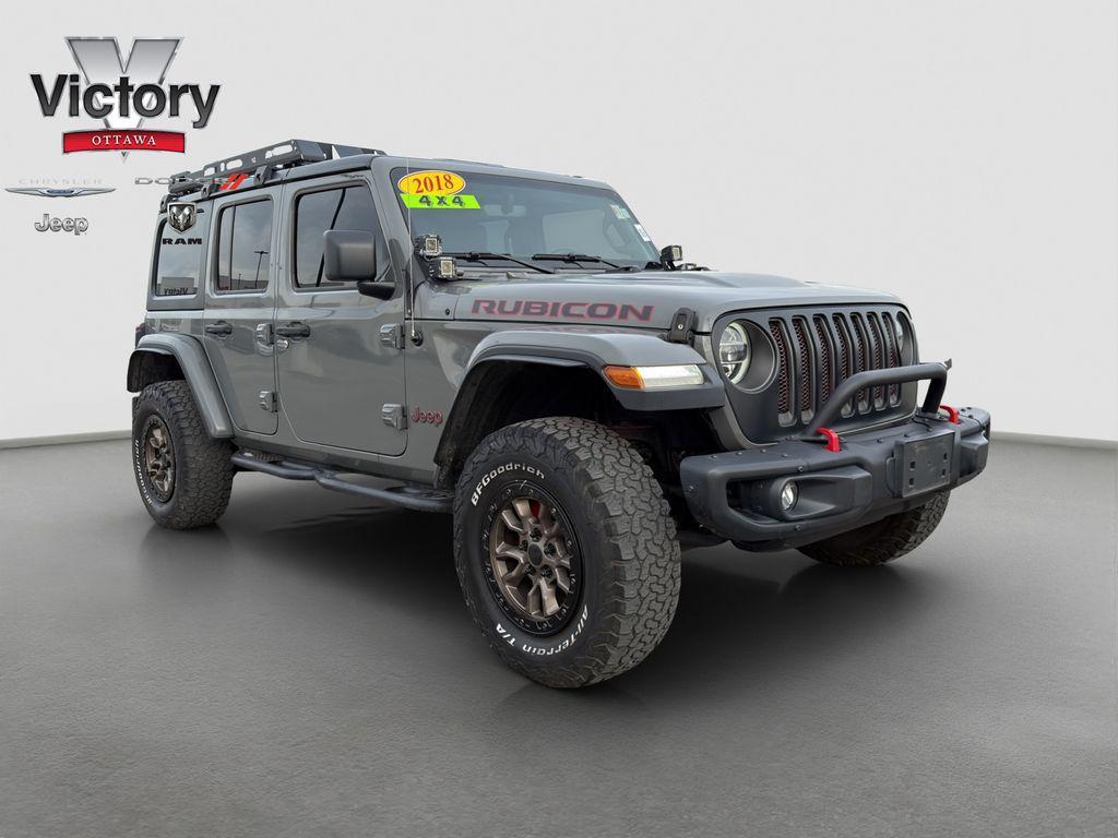 used 2018 Jeep Wrangler Unlimited car, priced at $31,995