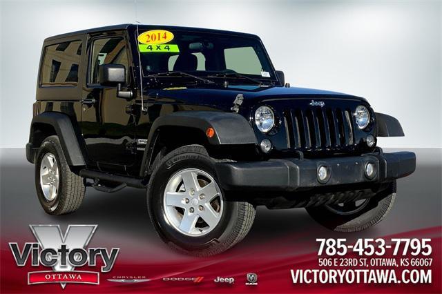 used 2014 Jeep Wrangler car, priced at $19,200