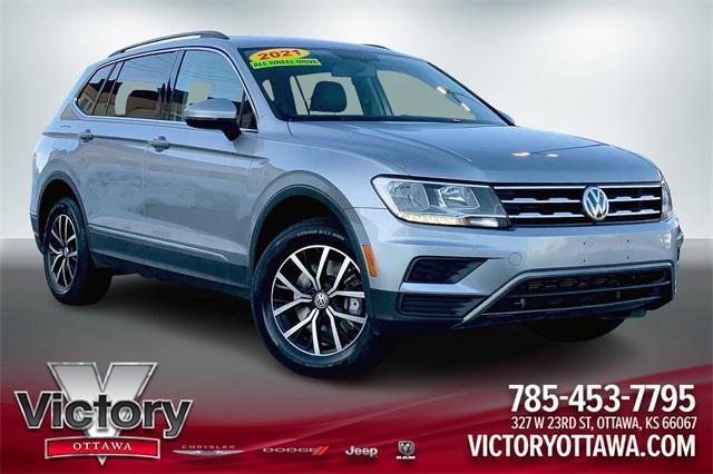 used 2021 Volkswagen Tiguan car, priced at $16,299